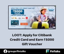 loot apply for citibank credit card