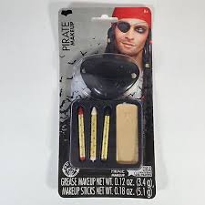 pirate makeup with eye patch kit