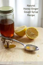 natural honey ginger cough syrup recipe
