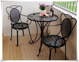Metal Indoor Outdoor Table Chair Set