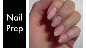 beginner basics nail prep efile dry