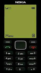 nokia black cell phone menu mobile