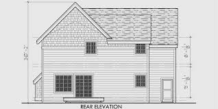 A wide lot can accommodate many styles of house plans, but often a wide lot is shallow in depth and so sprawling ranch style house plans are best suited for this lot style. 40 Ft Wide 2 Story Craftsman Plan With 4 Bedrooms