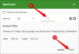 How To Create A Website Contact Form With Google Forms