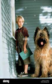 Mason Gamble & Dog Film: Dennis The Menace (1993) Characters: Dennis  Mitchell & Director: Nick Castle 25 June 1993 **WARNING** This Photograph  is for editorial use only and is the copyright of