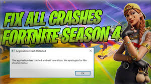 That'll be a relief to players who are tired of the season one grind and crave fresh regular updates. How To Fix All Crashes In Fortnite Chapter 2 Season 4 Application Hang Detected Youtube