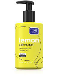 clean clear lemon gel cleanser