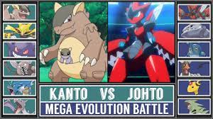 MEGA EVOLUTION BATTLE: Kanto vs Johto (Pokémon Sun/Moon) - YouTube