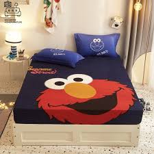 Elmo Bed Sheet Fitted Bedsheet