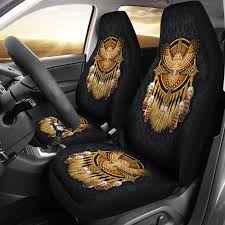 Native American Owl Car Seat Covers