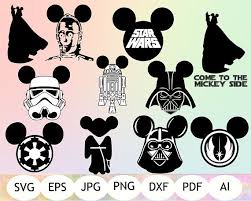 The new home for your favorites. Star Wars Mickey Mouse Svg Star Wars Printable Instant Download Mickey Mickey Mouse War