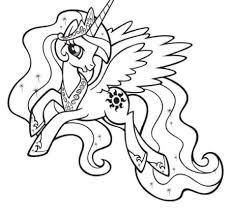 A new generation will be galloping its way to @netflix. My Little Pony Coloring Pages Princess Celestia Part 4