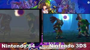 The Legend Of Zelda: Majora's Mask Comparison: N64 Vs 3DS