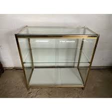 Industrial Glass Display Cabinet 1950