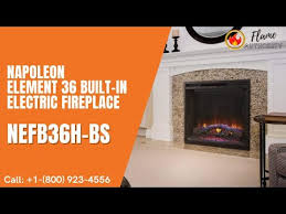Electric Fireplace Nefb36h Bs