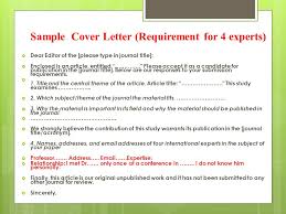 Cover Letter Format SlidePlayer example of a cover letter to an editor 