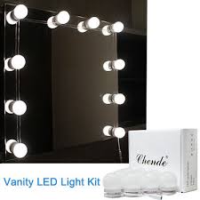 hollywood mirror vanity led light kit