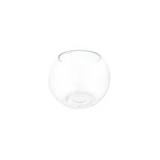 Vase Clear Glass Fish Bowl Al
