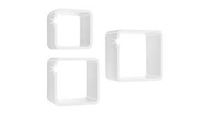 Softcube Wall Cube Shelf Set White