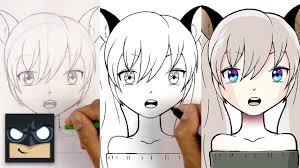 Drawing anime & manga faces viewed from below! How To Draw Anime Girl Face Easiest Tutorial For Beginners Youtube