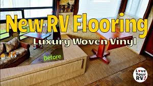 replacing the rv slide flooring
