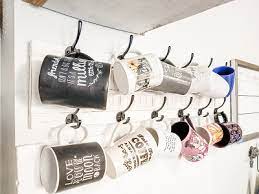 A Shutter For Hanging Coffee Mugs The