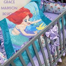 Little Mermaid Crib Set Ariel Baby