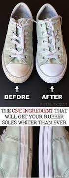 How To Clean Converse Like Magic (or any rubber soles!) | Cleaning hacks,  How to clean white shoes, House cleaning tips