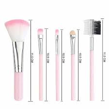 hemico 5 pcs makeup brush set for women