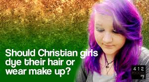 But the real message of the two verses is about humility and modesty. Should Christian Girls Wear Make Up Or Dye Their Hair 412teens Org
