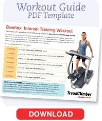Workout Guide Pdf Template Exercise And Healthy Eating