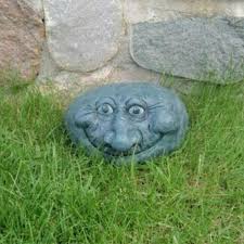 Garden Stone Art Funnys Cartoon Stone