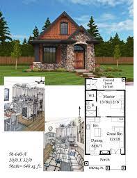 small lodge house designs with floor plans