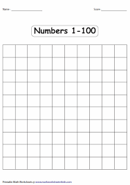 Blank Charts And Other Pages Math Worksheets Number