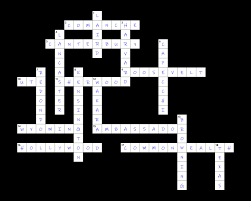 district six crossword answer key