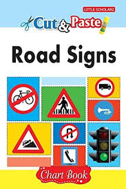 Cut Paste Road Signs Chart Book By Ls Editorial Team