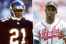 Sanders was also a baseball outfielder for nine seasons in major league baseball , where he played for the new york yankees, atlanta braves, cincinnati reds, and san francisco giants. The Day Deion Did Both 25 Years Ago Prime Time Suited Up For 2 Sports In 1 Day Bleacher Report Latest News Videos And Highlights