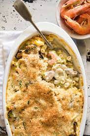 seafood gratin pasta bake recipetin eats