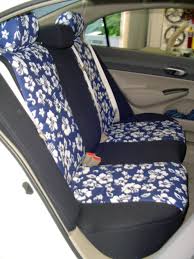 Honda Civic Pattern Seat Covers Rear