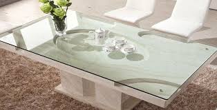 Custom Glass Tabletop Beveled Flat