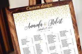 Brilliant Wedding Seating Chart Template 6 Free A Head Table