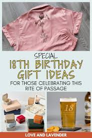 25 special 18th birthday gift ideas for