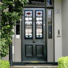 Front Door Stained Glass Panels