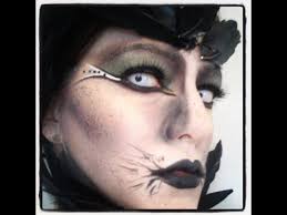 the crow makeup tutorial halloween eng