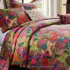 jewel red 3pc king quilt set moroccan