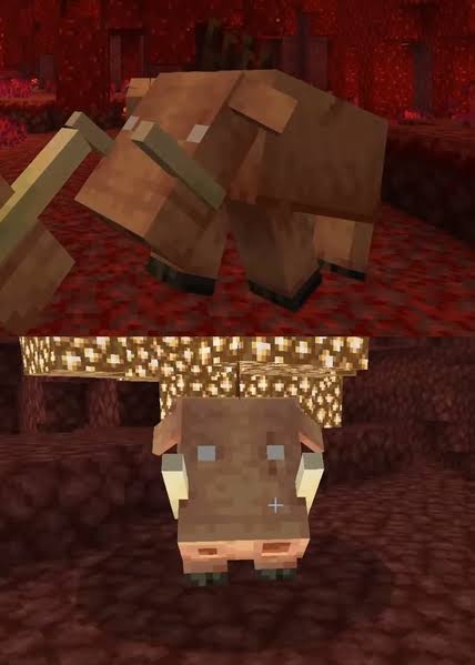 The Piglin Beast (Old Mob Design) (Variant 2) (Credits By FmWild57) Minecraft Mob Skin