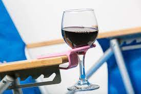 2 Wine Glass Holders Attach To An