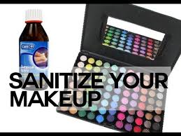 how to sanitize your makeup palettes