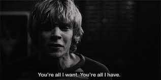 (laughs) i don't think so, but i don't know. American Horror Story Tate Langdon Quotes Violet Psycho