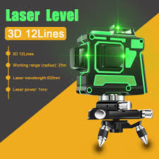 Us 66 98 34 Off Green Light 12 Line Laser Level Automatic Fully Automatic Remote Control 3d Wall Meter Infrared High Precision Wall Frame In Laser